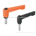 Adjustable Clamp Levers Screw with plastic push-button BK38.0302